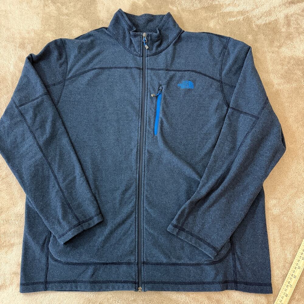 The North Face Men's Full Zip Lightweight Active Jacket XXL Blue